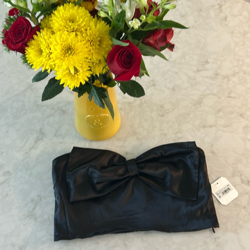 NWT Roxie Strapless Bow Top - Picture 4 of 8